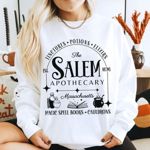 Salem Apothecary SVG, Salem Apothecary PNG, Salem Massachusetts png, Stay Spooky, Witchy svg, Halloween Shirt svg, Salem Witch svg png