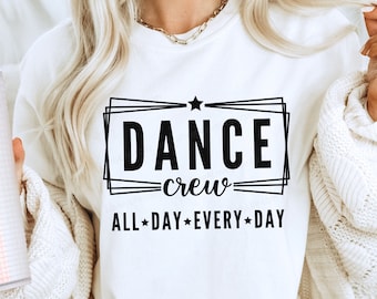 Dance Crew SVG PNG, Dance svg, Dancer svg, Dance Mom svg, Dance Teacher svg, Dance Coach svg, Dance Mom Shirt, Dance Mom png, Dance Team svg