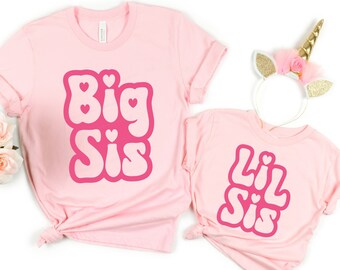 Big Sis svg, Little Sis svg, Big Sister svg, Little Sister svg, Family Bundle svg, Sisters svg, Baby Announcement, Family svg, Broers en zussen svg