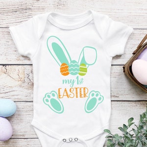 My First Easter svg, Baby Easter svg, Baby Onesie SVG, Baby Bunny svg, Bunny svg, Easter svg Files, Easter svg Kids, Easter svg Cricut
