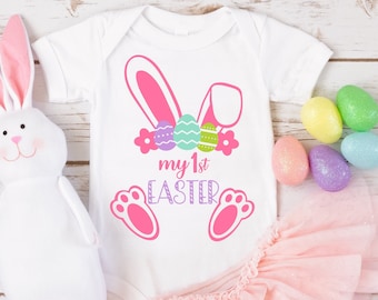 My First Easter svg, Baby Easter svg, Baby Onesie SVG, Baby Bunny svg, Bunny svg, Easter svg Files, Easter svg Kids, Easter svg Cricut