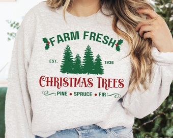 Boerderij Verse Kerstbomen svg, Boerderij Verse Kerstbomen png, Kerst Kussen svg, Boom svg, Kerst tshirt svg, Kerst Teken svg