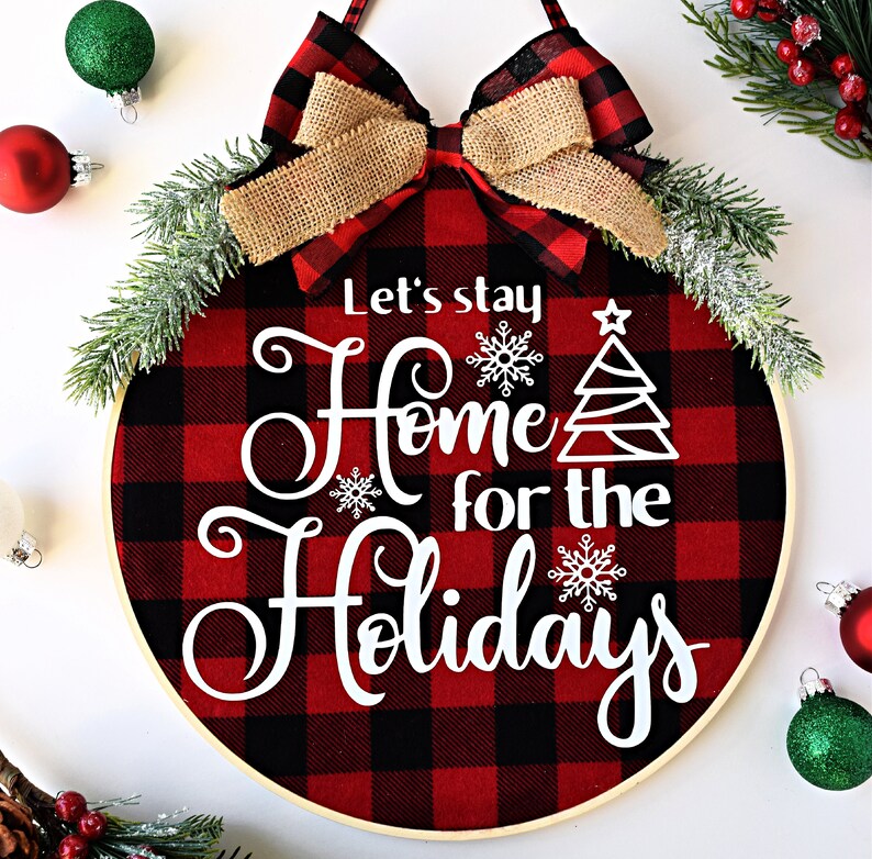 Home for the Holidays SVG, Christmas Svg Cut File, Christmas Svg ...
