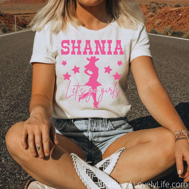 Shania Let's Go Girls SVG, Cowgirl Svg, Shania Png, Cowboy Hat Svg ...