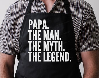 The Man The Myth The Legend SVG PNG, Papa svg, Papa Shirt svg, Father's Day svg, Best Papa Ever svg, Papa png, Papa Gift svg,  Cricut File