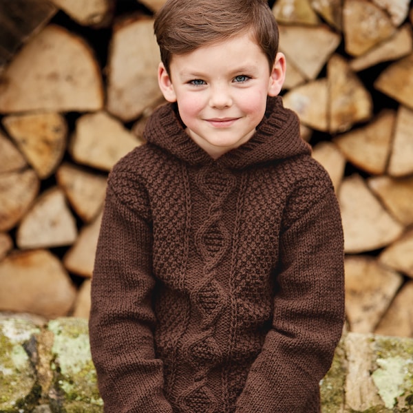Childrens Aran Knitting Patterns Etsy UK