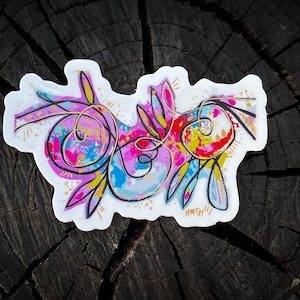 Flower Power Sticker
