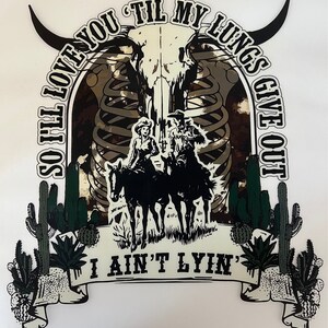 I’ll Love You Till My Lungs Give Out T shirt