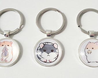 Hamster Keychains