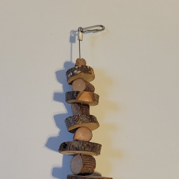 Hanging Wooden Chew Toy