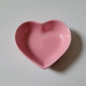 Pink Ceramic Heart Dish