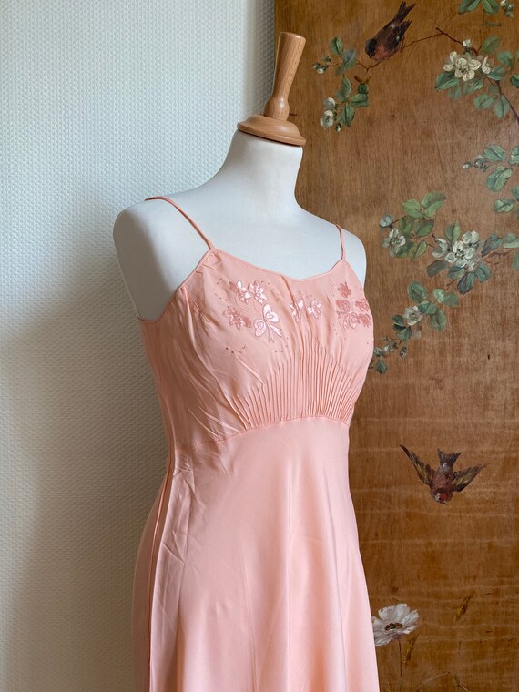Black Elegant Lace Spaghetti Slip Dress Lingerie
