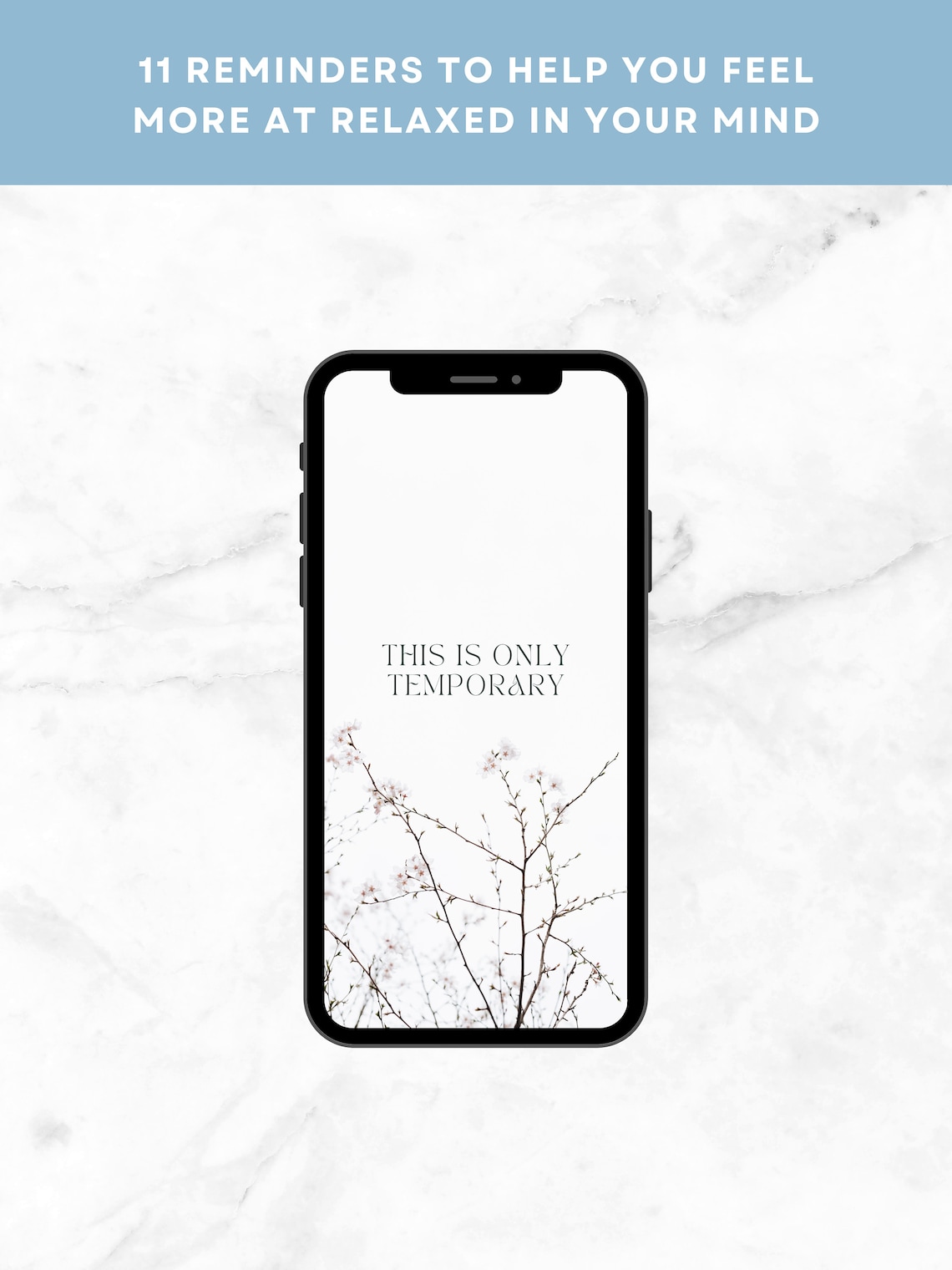 11 iPhone Wallpapers Stress Relief Quotes, Overthinking, Anxiety ...