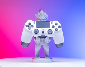 Akuma Controller Stand | Paintable Model | Gaming Decor Office Desktop | Akuma Phone Stand | Gift for Gamer