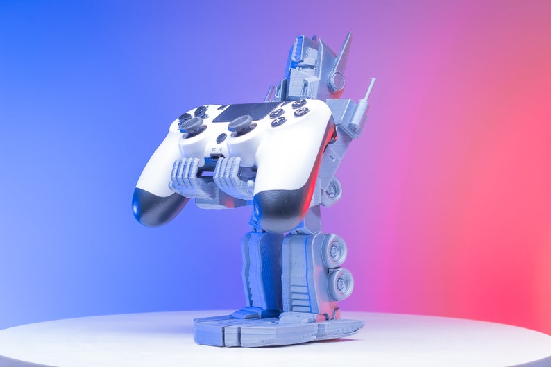 Optimus Prime Controller Stand Movie Fan Gift Transformers Etsy