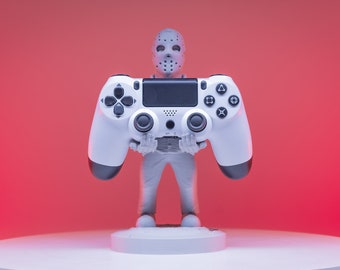 Jason Voorhees Controller Stand | Controller Holder | Phone Holder | Gaming Decor Office, Desktop | Jason Phone Stand | Gift for Gamer