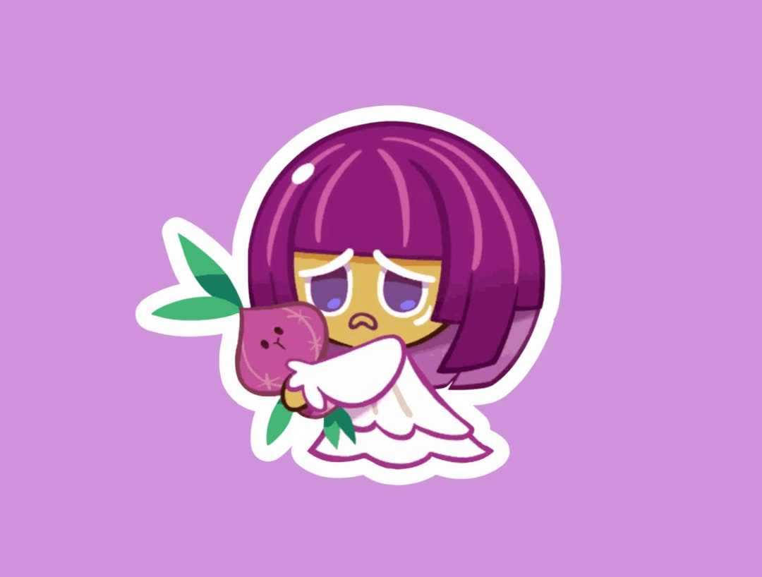Cookie Run Kingdom Onion Cookie Sticker Etsy