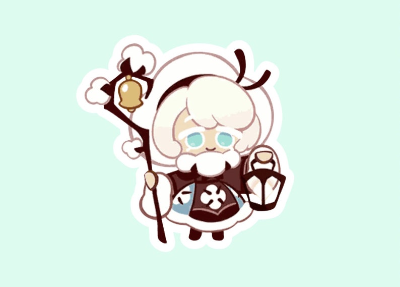 Cookie Run Kingdom Cotton Cookie Sticker Etsy