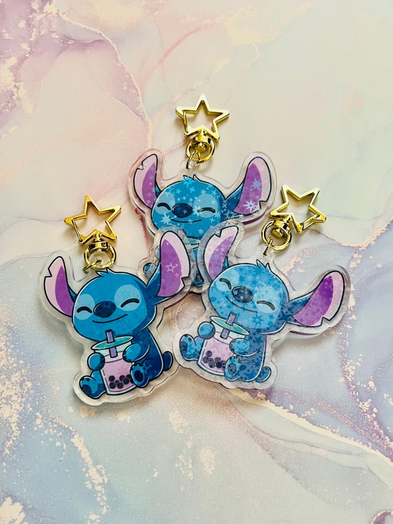 Stitch Self Defense Keychain with LIMITED FREEBIE Stitch Figure