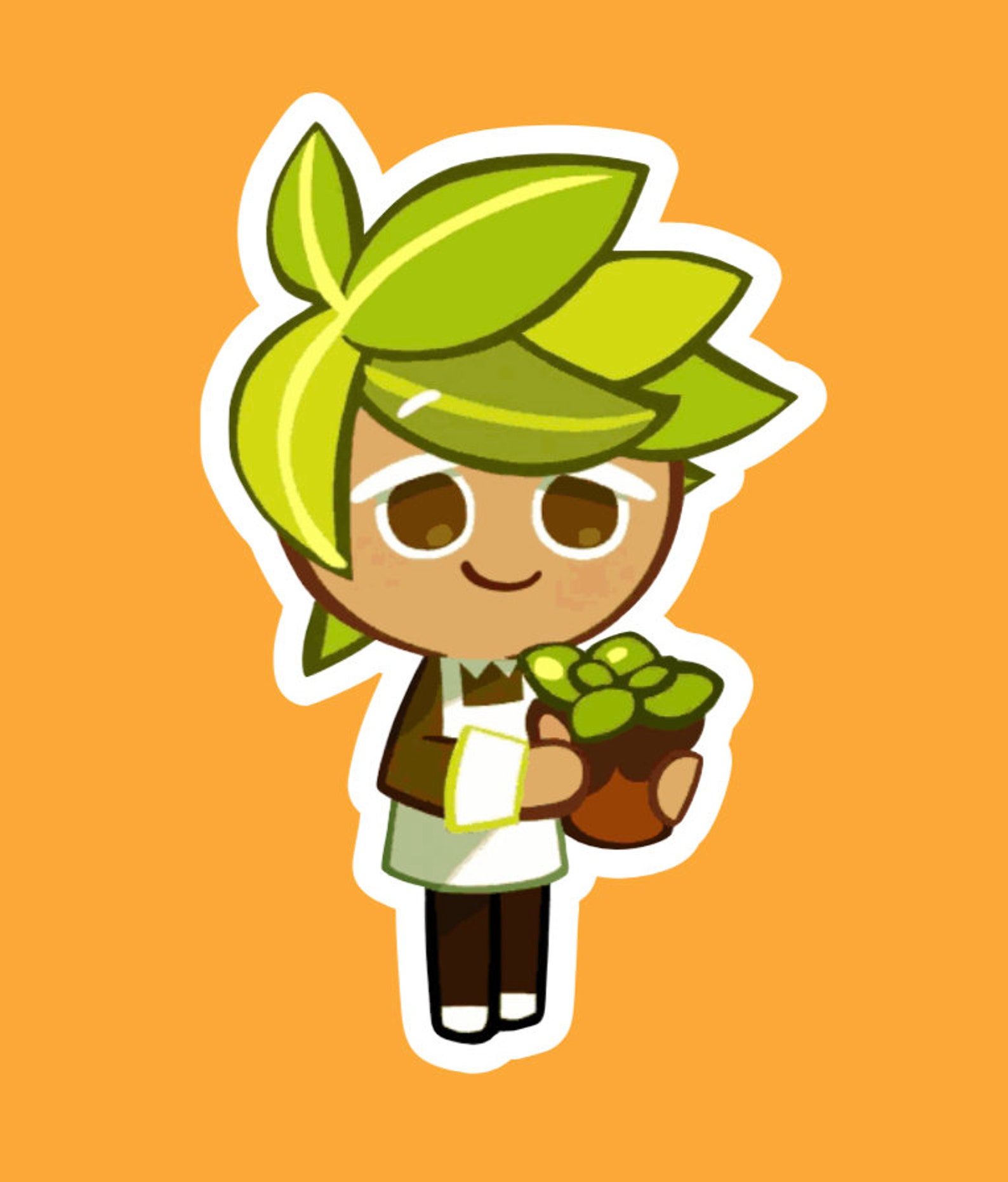 Cookie Run Kingdom Herb Cookie Sticker Etsy