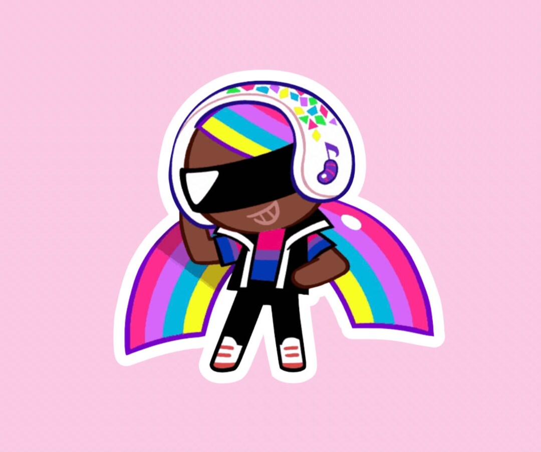 Cookie Run Kingdom DJ Cookie Sticker Etsy
