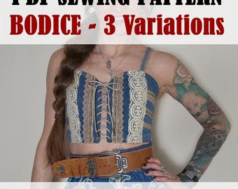 Bodice Sewing Pattern