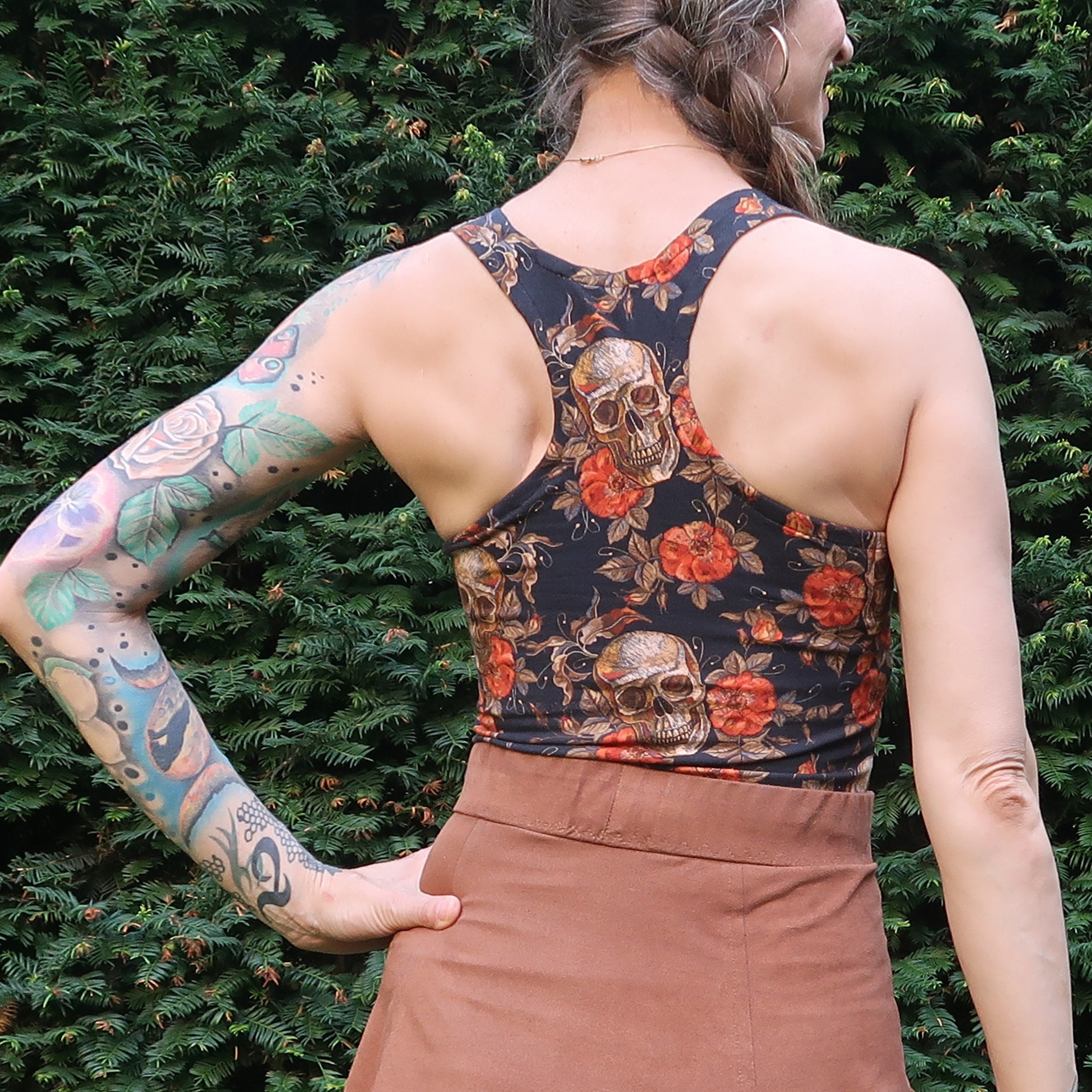 Sports Top Racer Back Pattern Tanktop With Racer Back Sewing Pattern - Etsy