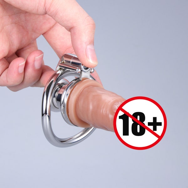 Custom Text Engraving Keyless Inverted Chastity Cage With Urethral