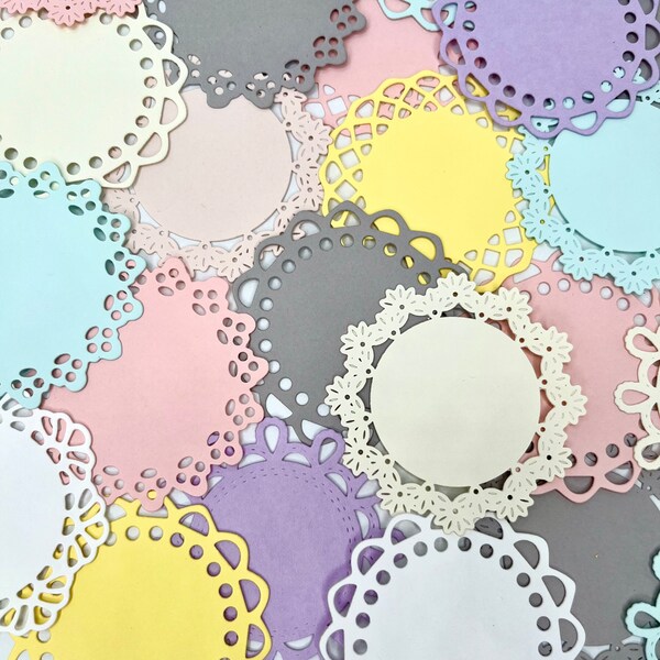 Pink Paper Doilies Etsy