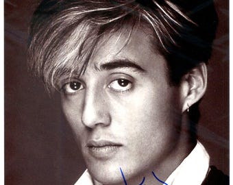 Superb Andrew Ridgeley (Wham) Signed 10" x 8" Photo