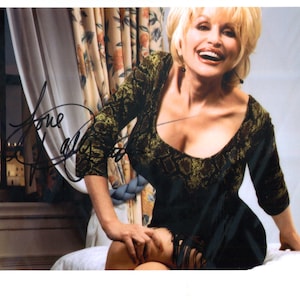 Superb Dolly Parton Hand-Signed 10&quot; x 8&quot; Photo