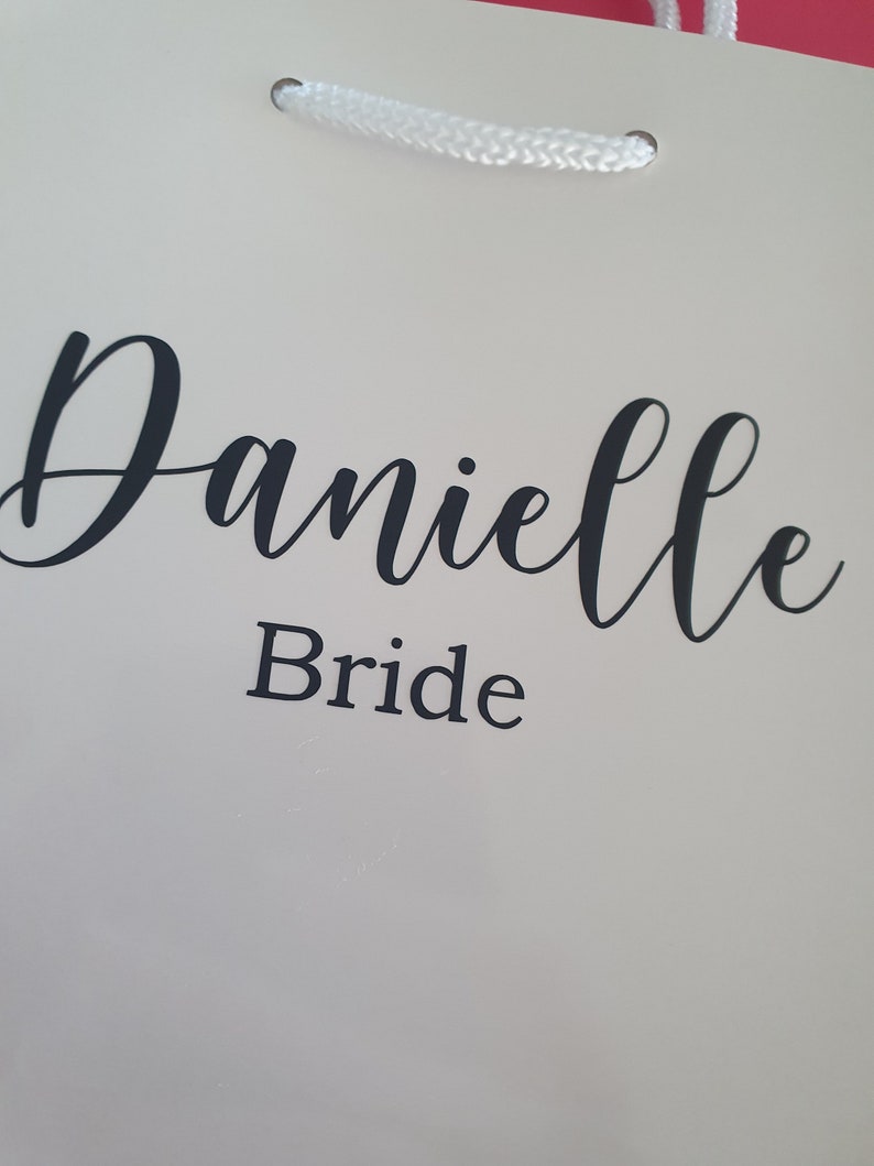 Personalised gift bags decals only zdjęcie 5