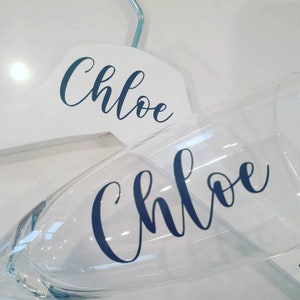 Handgeschriebener Vinyl-Schriftzug, Glasaufkleber, personalisiertes Hochzeitsdekor, Brautjungfer Vorschlag-Vinyl-Aufkleber, Geschenkbox-Aufkleber, Schmuckschatulle