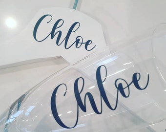 Wedding name sticker, custom vinyl lettering , party favour ,name vinyl stickers, handwritten vinyl , name tags , name decals