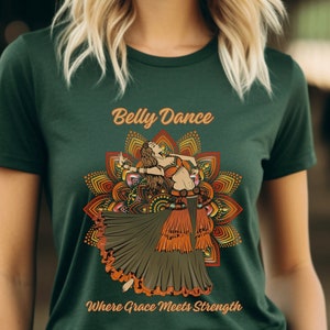Unique Belly Dance Shirt , Gift for Belly Dancer