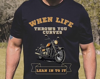 Biker Graphic tee for Men and Women, Motorcycle rider gift