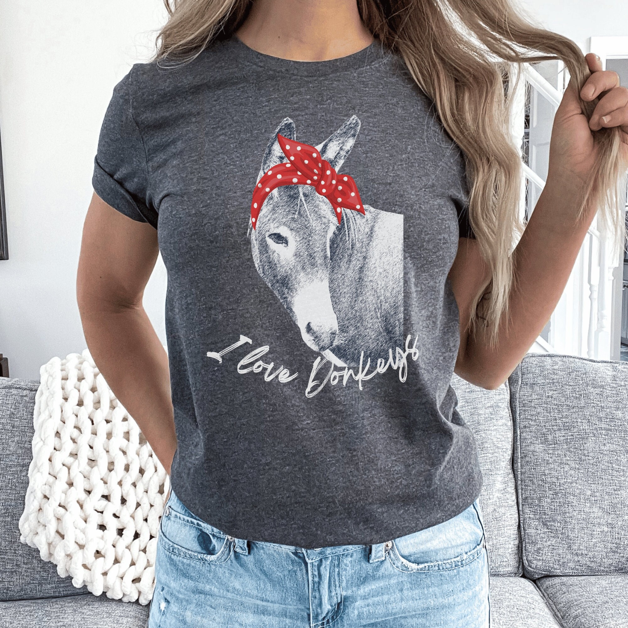 I Love Donkeys T-Shirt I Love Donkeys T-Shirt