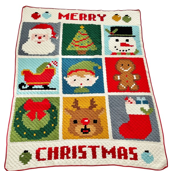 Christmas Blanket Etsy Canada