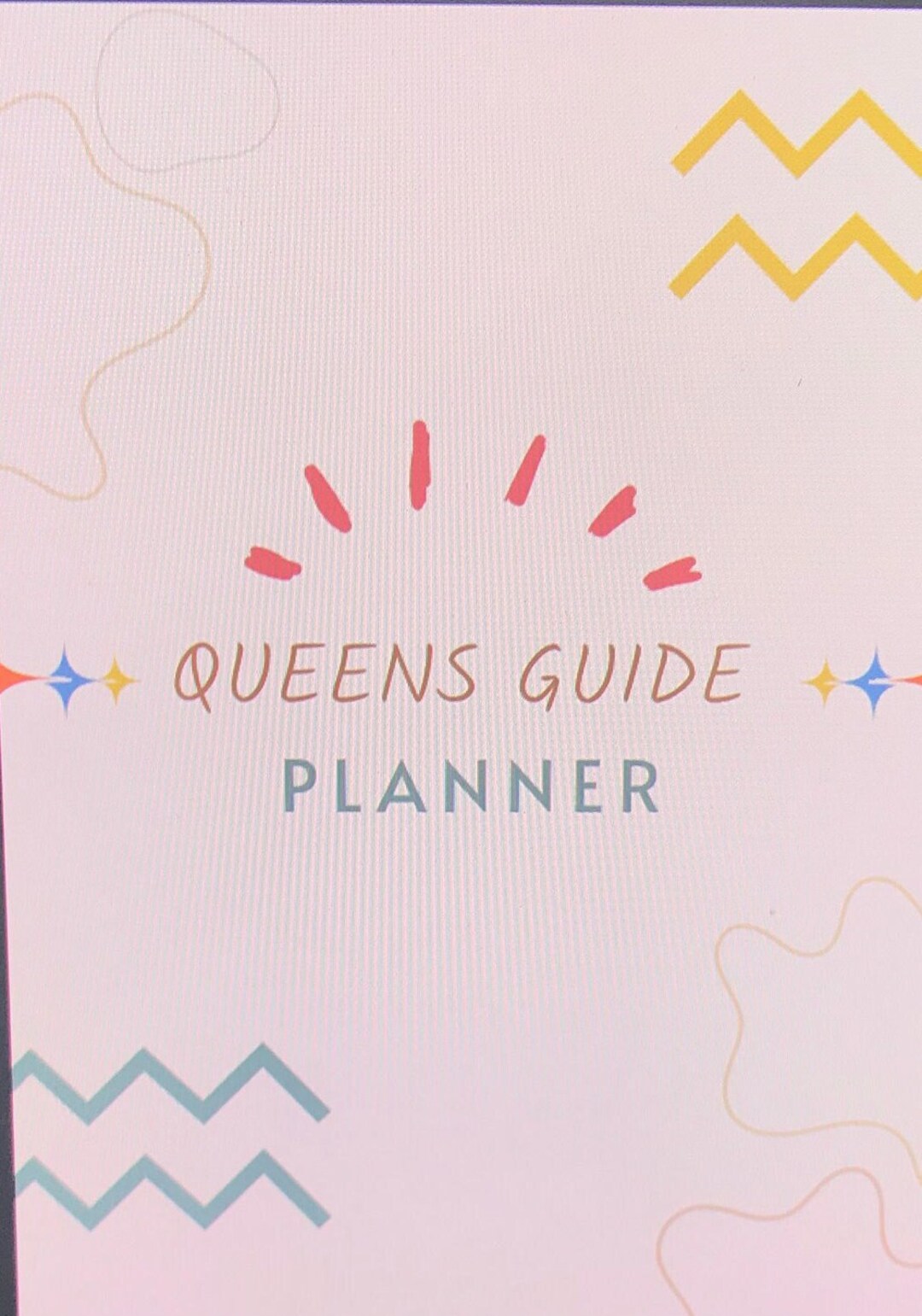 Queen's Guide Award Planner - Etsy