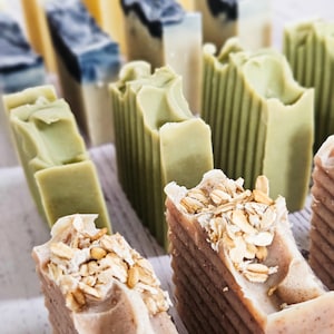 Choose 3 Bars of Soap, Mix and Match,  Artisan Soap, All Natural Soap, Spa Gift for Her, Bulk Soap, Gift for Mother's Day, Stocking Stuffer