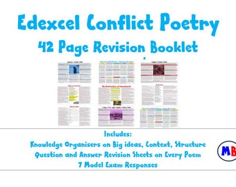 Edexcel Conflict Poetry Revision Booklet