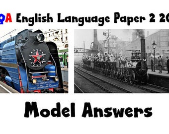 AQA English Language Paper 2 2023 Model Answers Grade 9