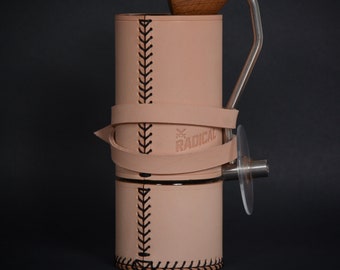 Comandante Leather Sleeve, Comandante Grinder Leather Cover, Comandante C40 Leather Case, Leather Case for Comandante C60 Baracuda, Tan