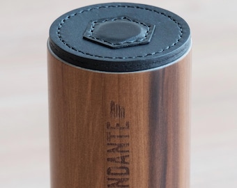 Leather Magnetic Lid for Comandante C40 & C60