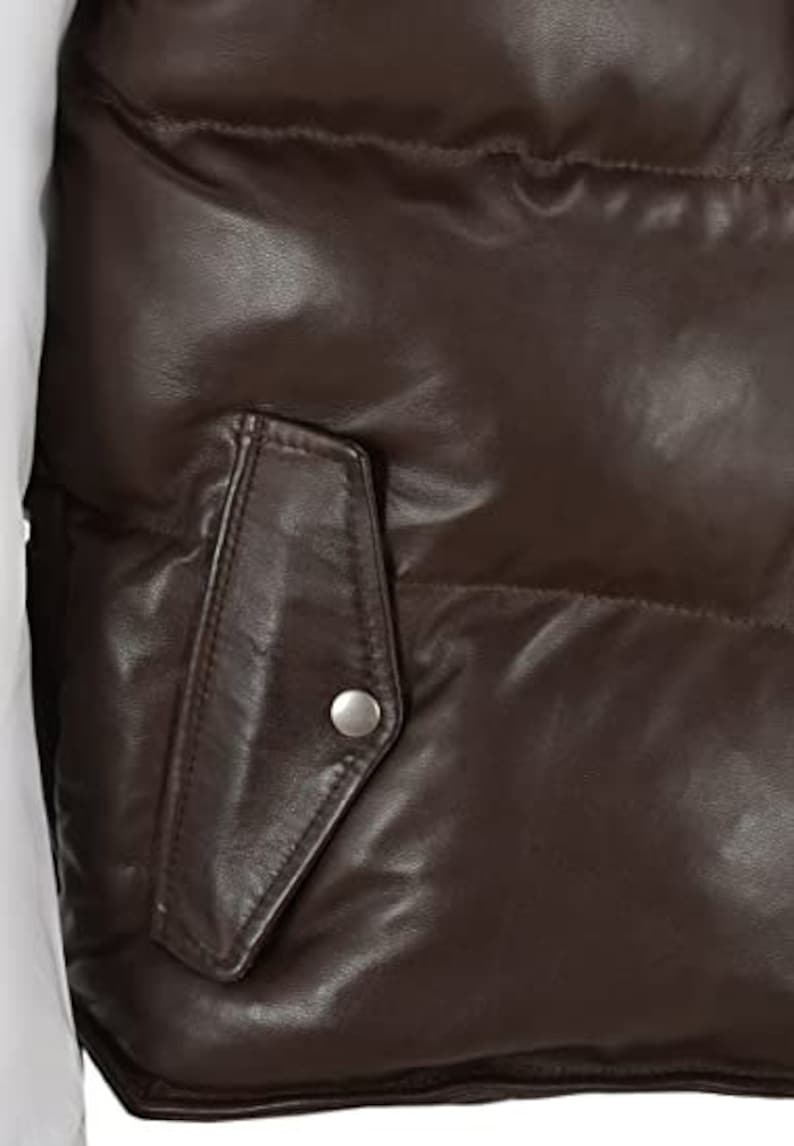 Puffer Vest - Chocolate main image 1