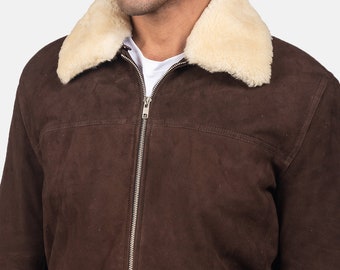 Brown Shearling Fur Jacket