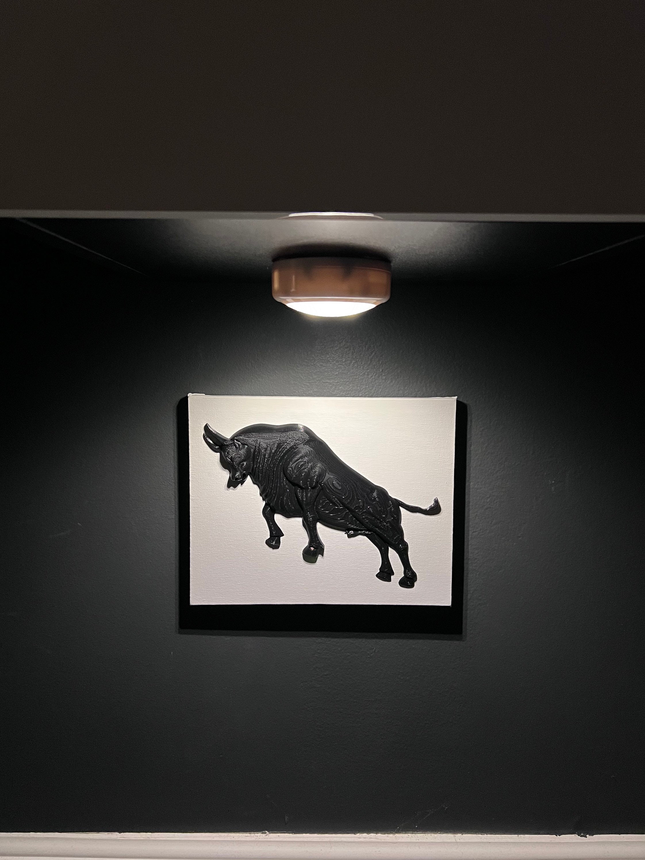3D Printed Wall Art Wall Street Bull 3D Décor Design Art - Etsy