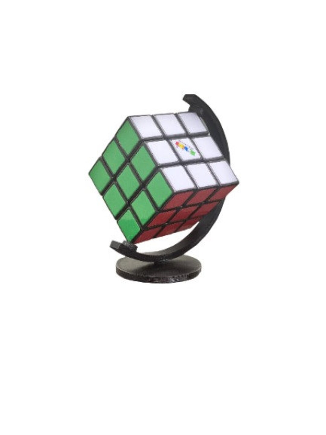 Rubiks Cube 3x3x3 w/ Display Stand