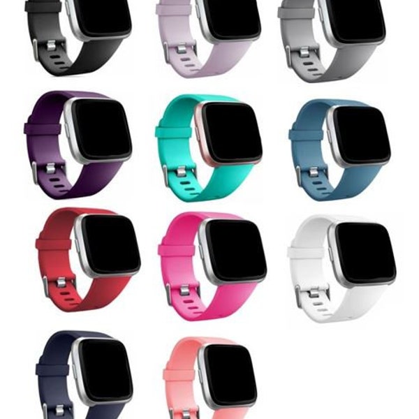 Für Fitbit Versa 2 / Versa / Versa Lite Ersatzarmband Silikon Band Armband Armband Sport