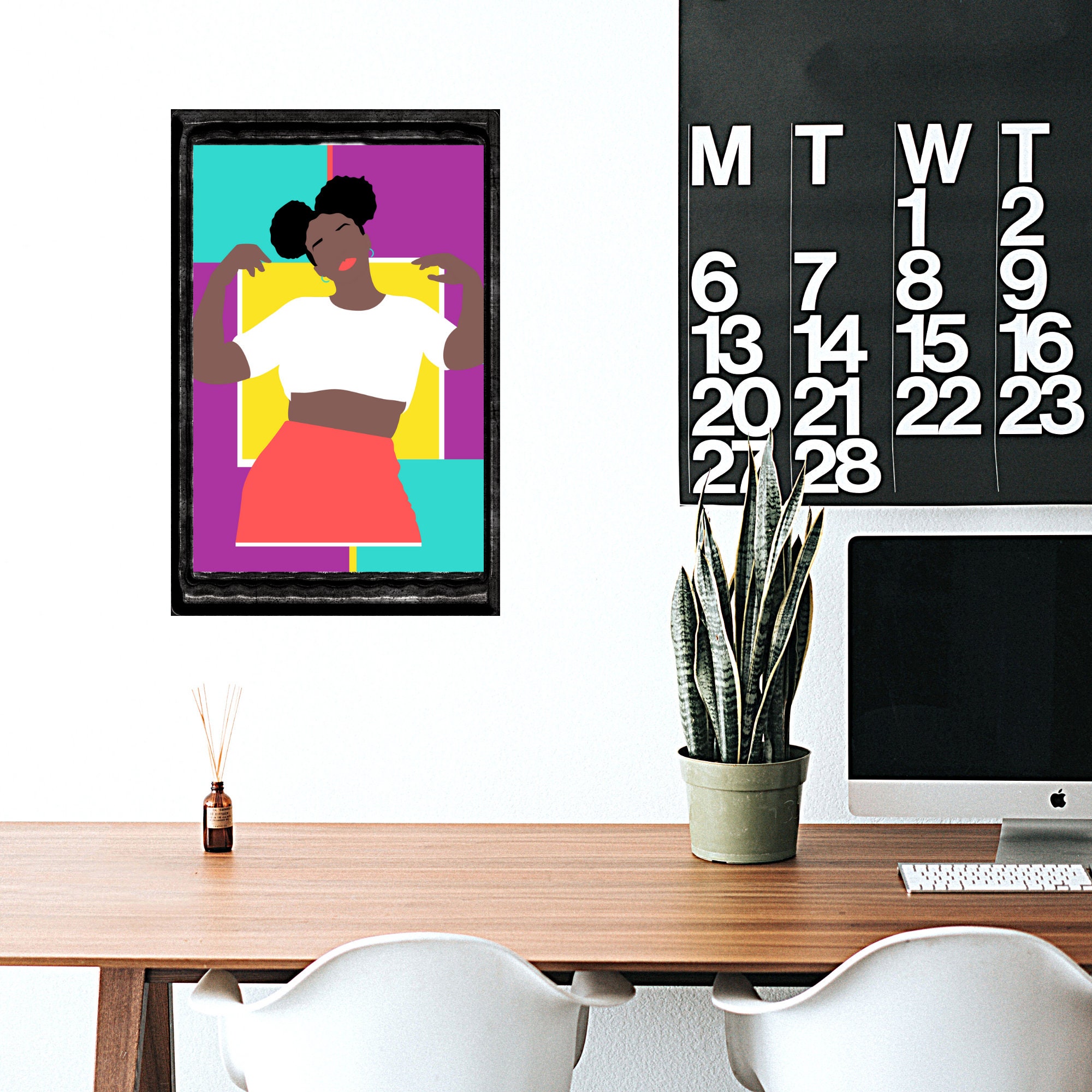 Trio Black Woman Wall Art, Digital Download, Black Art, JPG, Poster ...